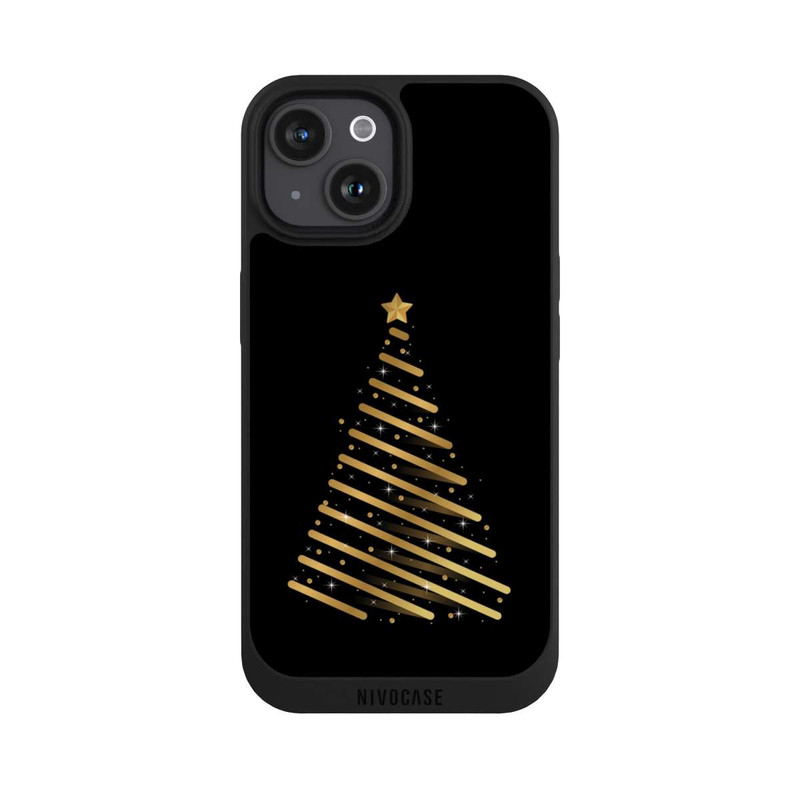 iPhone 15 NIVOpure Gold Christmas Tree