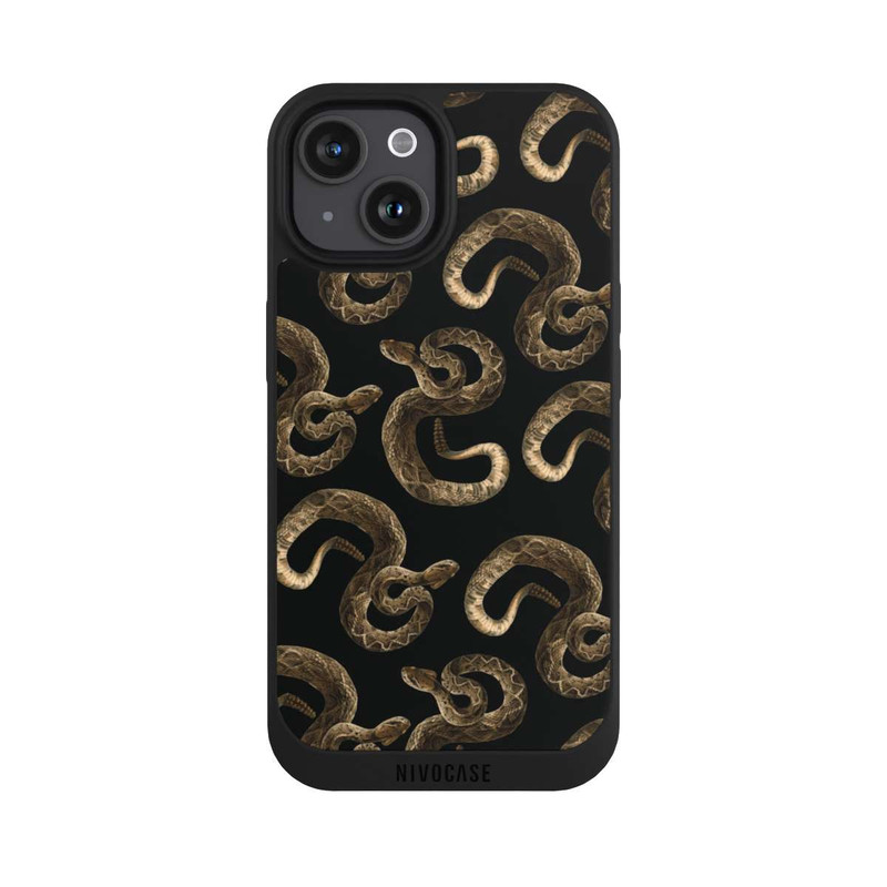 iPhone 15 NIVOpure Gold Snakes