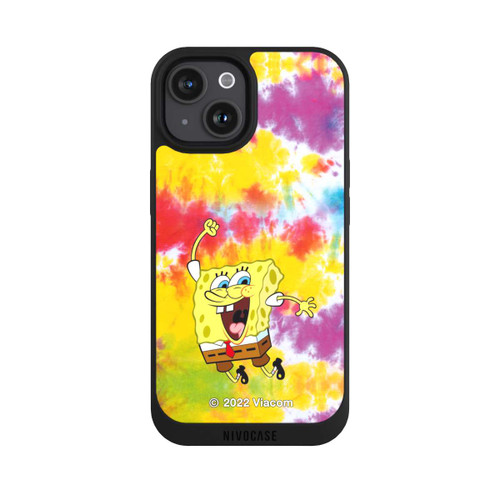 Apple iPhone 15 NIVOpure Spongbob Batik Fröhlich