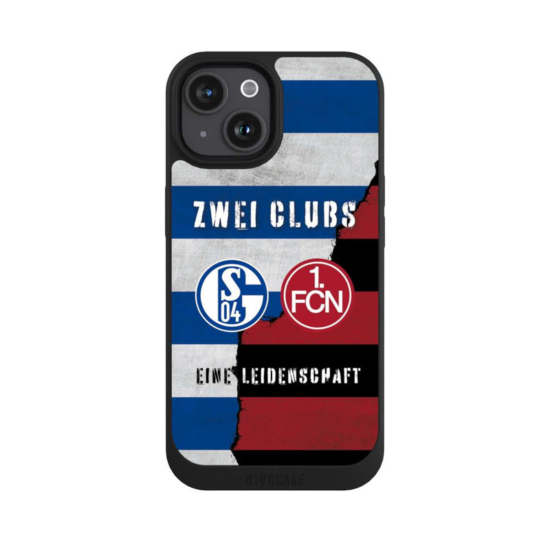 iPhone 15 NIVOpure Fanfreundschaft Schalke x Nürnberg