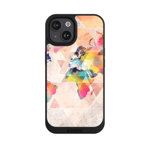 Apple iPhone 15 NIVOpure JBJart - World map 2 special 