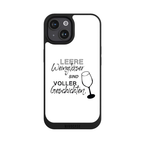 Apple iPhone 15 NIVOpure Leere Weingläser