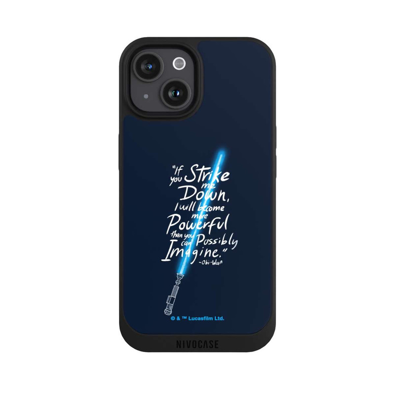 iPhone 15 NIVOpure Zitat Obi Wan