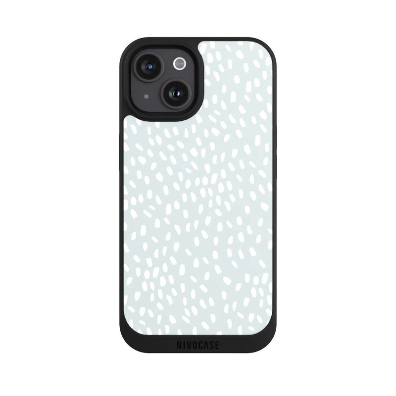 iPhone 15 NIVOpure Dots Green