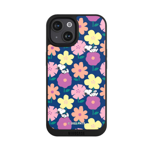 Apple iPhone 15 NIVOpure Snoopy Muster Frühling