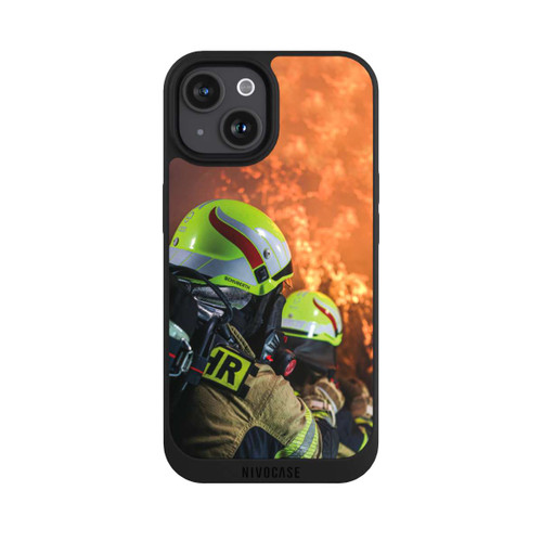 Apple iPhone 15 NIVOpure Two Firefighters Agains The Fire