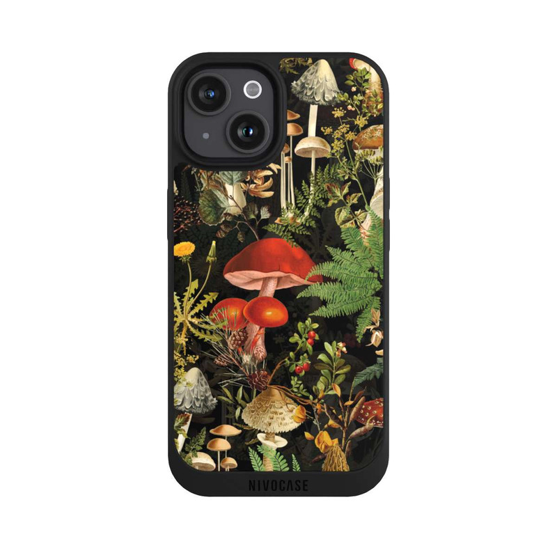 iPhone 15 NIVOpure Verschiedene Pilze Im Wald