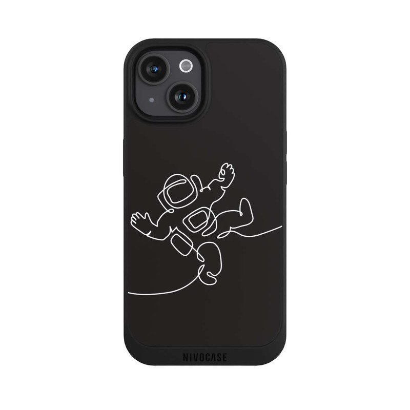 iPhone 15 NIVOpure LineArt Astronaut