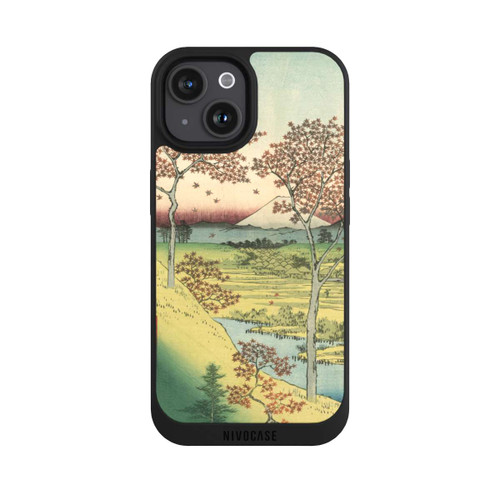 Apple iPhone 15 NIVOpure Twilight Hill at Meguro Utagawa Hiroshige