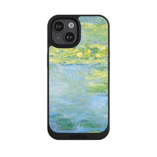 Apple iPhone 15 NIVOpure Water Lilies Claude Monet-Blue