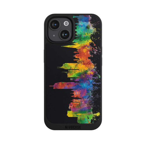 Apple iPhone 15 NIVOpure Vienne Autriche Ligne d'horizon Noir