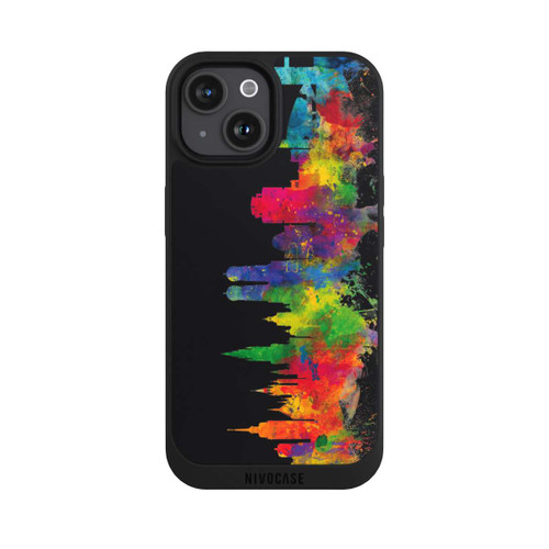 Apple iPhone 15 NIVOpure Munich Allemagne Ligne d'horizon Noir