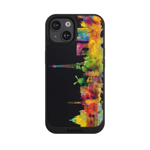 Apple iPhone 15 NIVOpure Paris Skyline Black