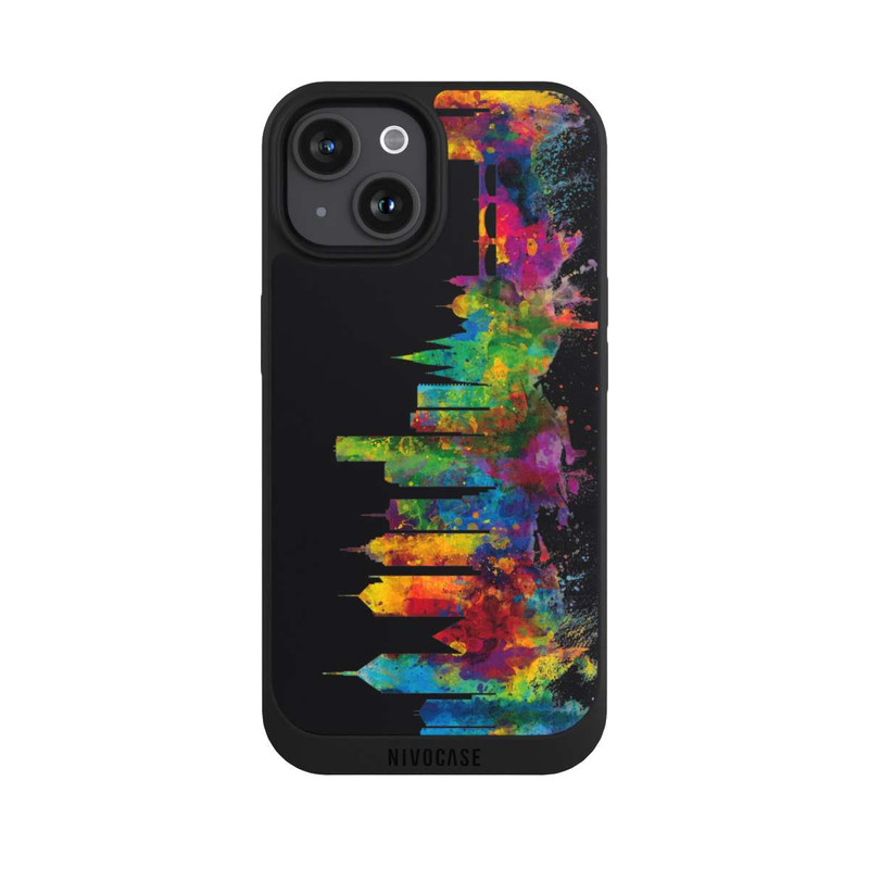 iPhone 15 NIVOpure Melbourne Australia Skyline Black