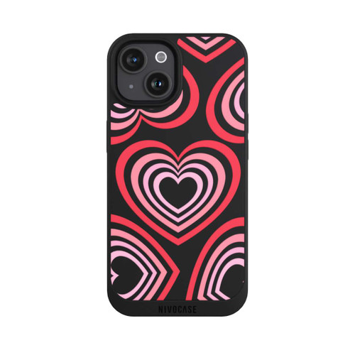Apple iPhone 15 NIVOpure Hearts Transparent