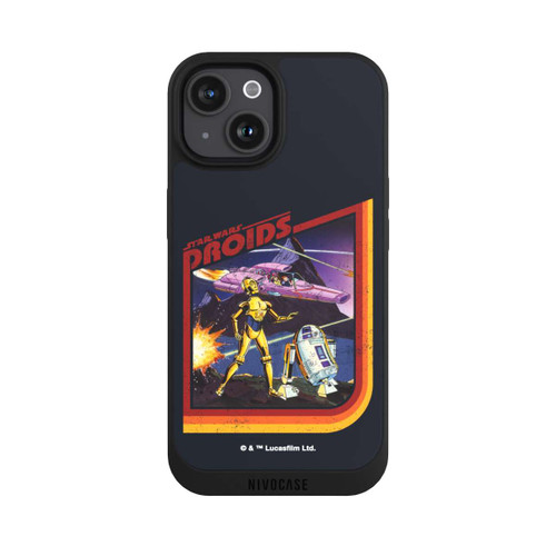 Apple iPhone 15 NIVOpure R2D2 et C3PO Comic