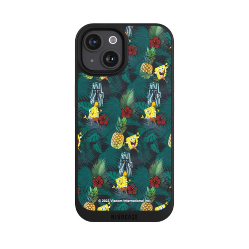 Apple iPhone 15 NIVOpure Spongebob Ananas-Muster