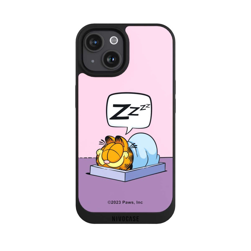 iPhone 15 NIVOpure Garfield Nap Attack Pink 