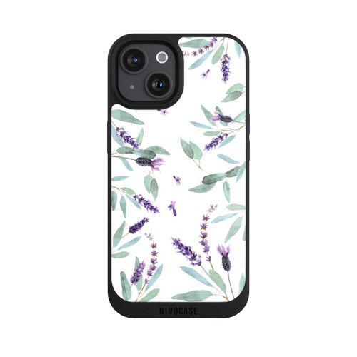 Apple iPhone 15 NIVOpure Lavender Branches