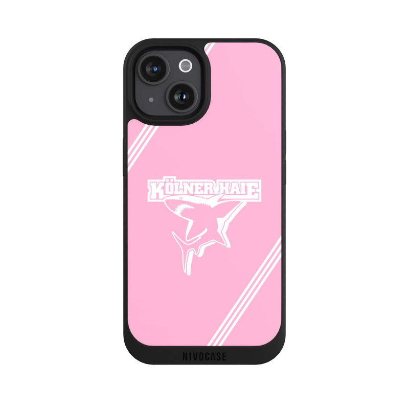 iPhone 15 NIVOpure Kölner Haie Rosa