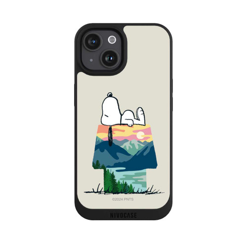Apple iPhone 15 NIVOpure Snoopy Camping Hütte