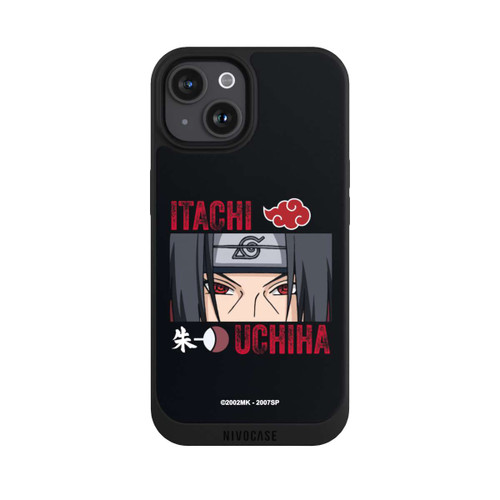 Apple iPhone 15 NIVOpure Itachi Uchiha Gros plan