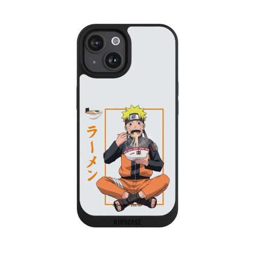 Apple iPhone 15 NIVOpure Naruto Ramen gris