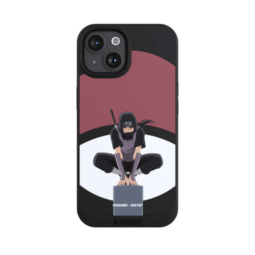 Apple iPhone 15 NIVOpure Symbole Itachi Uchiha transparent