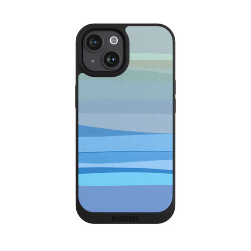 Apple iPhone 15 NIVOpure Blue Abstract 1