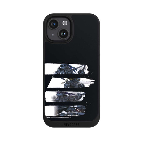 Apple iPhone 15 NIVOpure TMNT Black and White Scratch