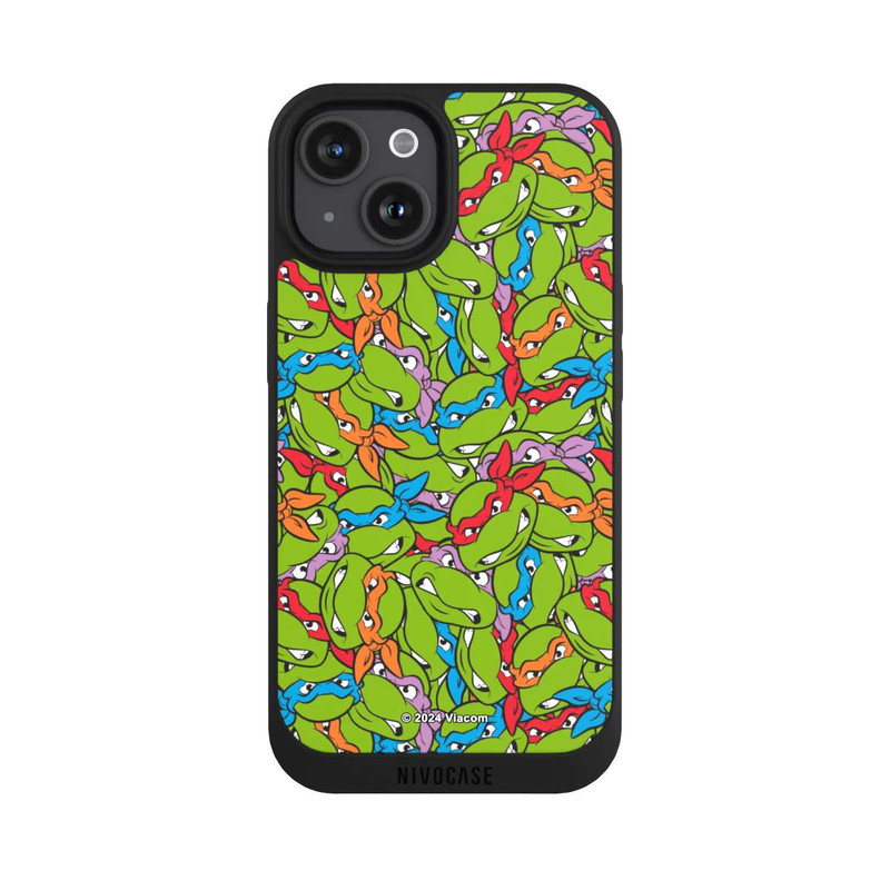 iPhone 15 NIVOpure TMNT Head Pattern