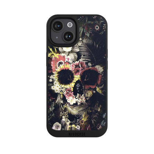 Apple iPhone 15 NIVOpure Garden Skull