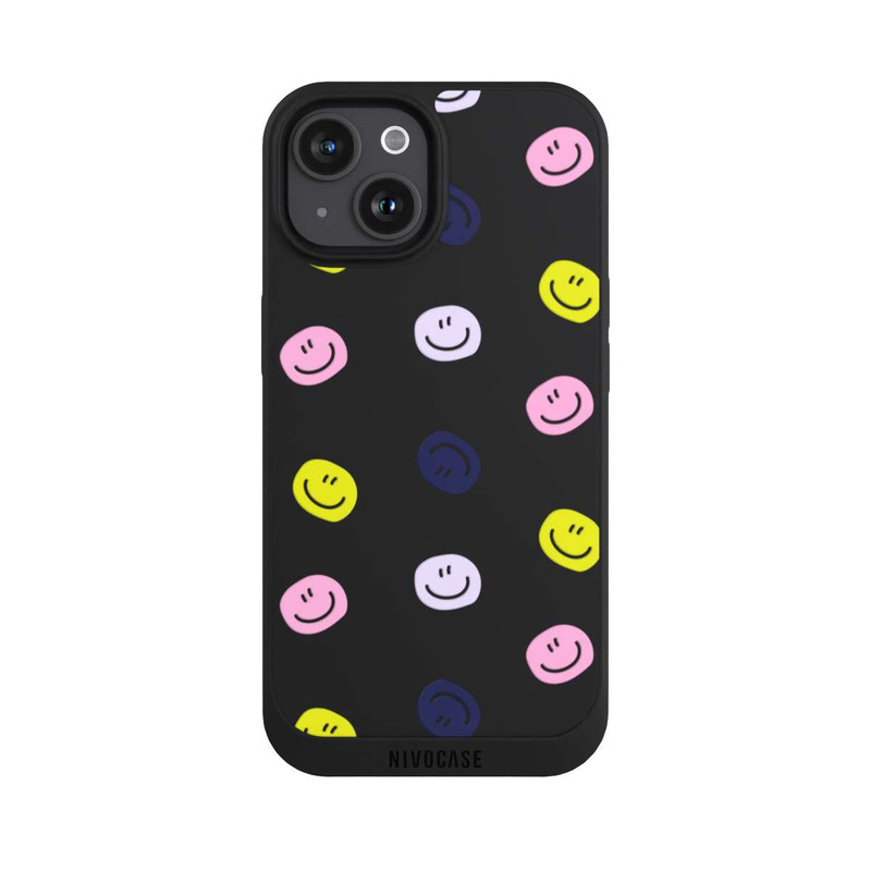 iPhone 15 NIVOpure Motif Smile rose