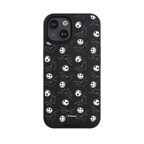 Apple iPhone 15 NIVOpure Nightmare Before Christmas Pattern Transparent