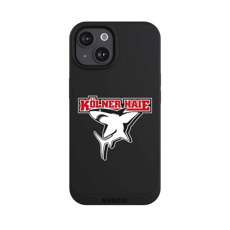 iPhone 15 NIVOpure Kölner Haie Logo Transparent