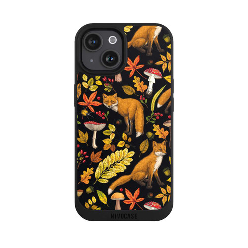 Apple iPhone 15 NIVOpure Autumn Foxes