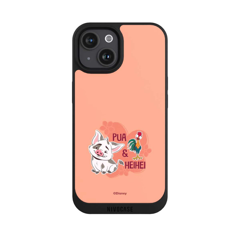 iPhone 15 NIVOpure Pua and HeiHei Orange