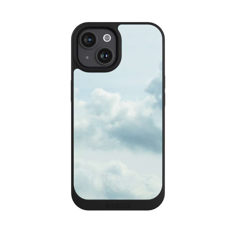 iPhone 15 NIVOpure Pastel Blue Clouds