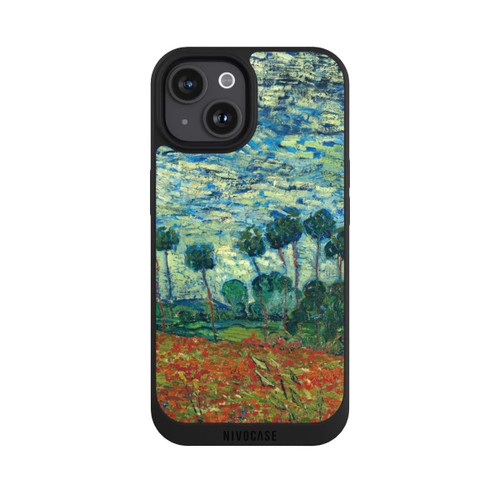 Apple iPhone 15 NIVOpure Poppy Field by Vincent van Gogh