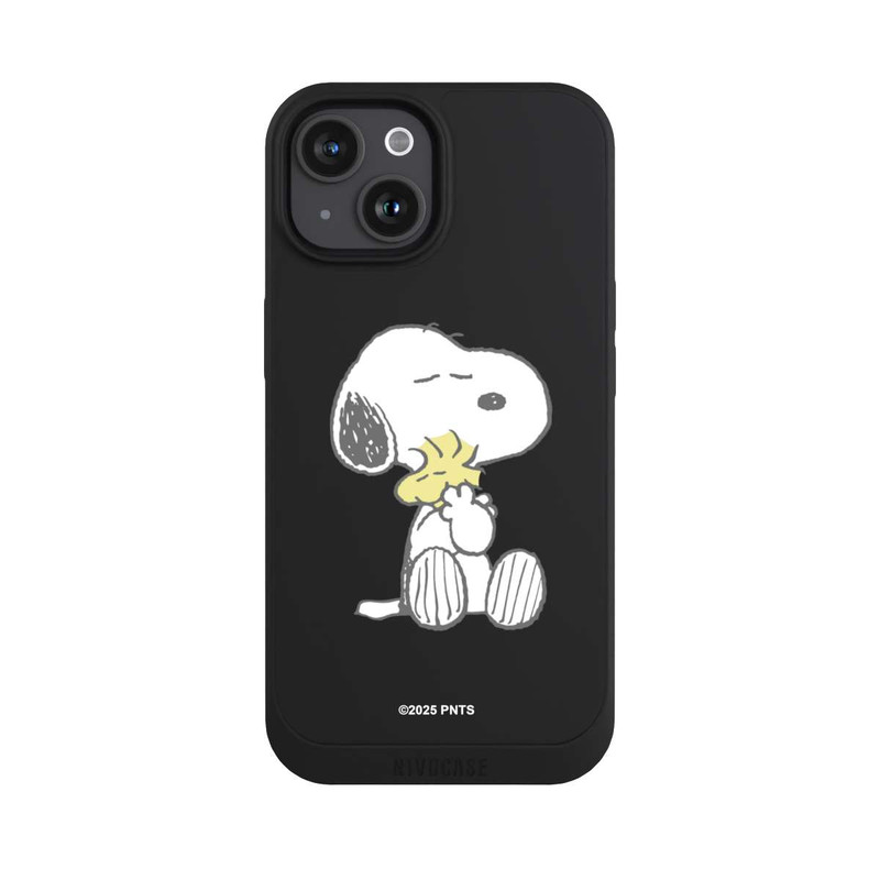 iPhone 15 NIVOpure Snoopy And Woodstock Cuddling transparent