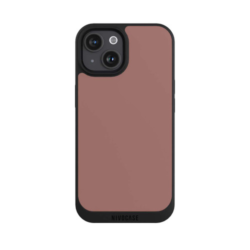Apple iPhone 15 NIVOpure PANTONE 17-1230 Mocha Mousse