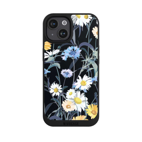 Apple iPhone 15 NIVOpure Wildflower Black