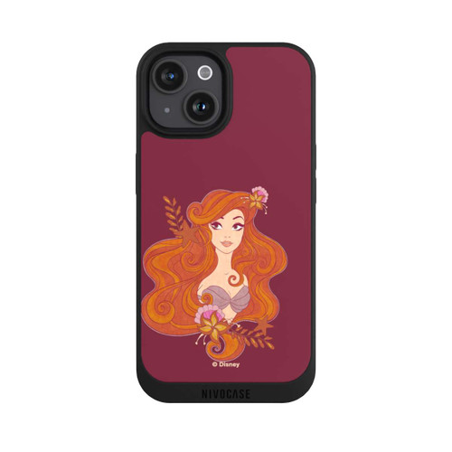 Apple iPhone 15 NIVOpure Arielle Floral Disney Princess
