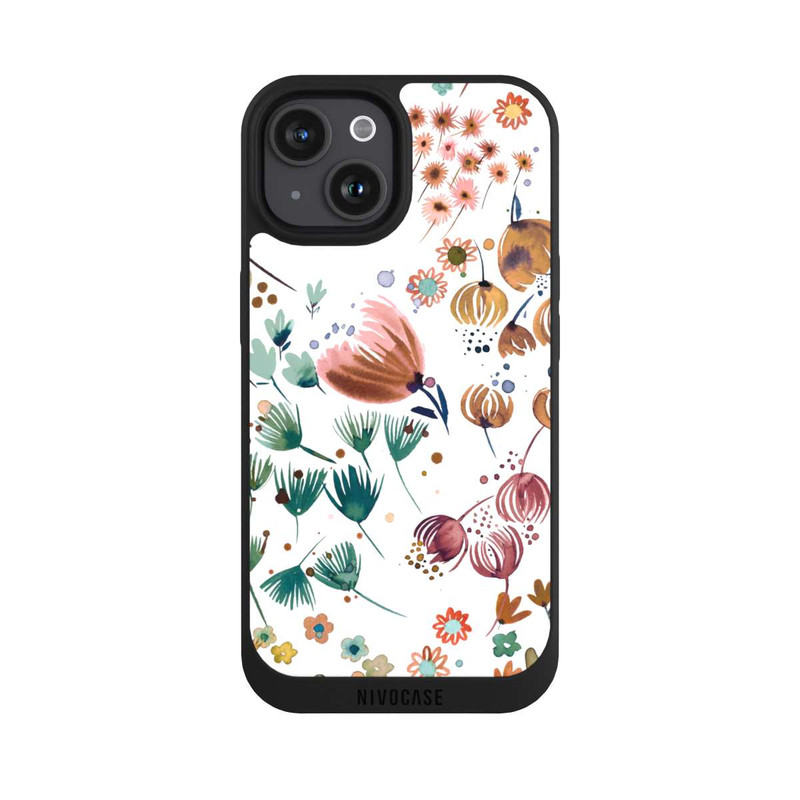iPhone 15 NIVOpure Spring Buds Green Orange