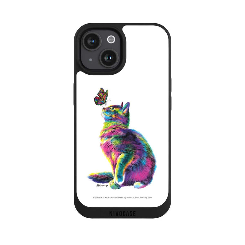 iPhone 15 NIVOpure Katze verspielt