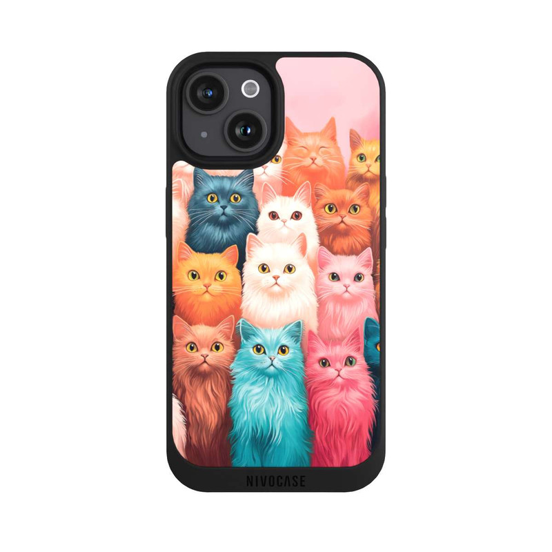 iPhone 15 NIVOpure Cats Looking