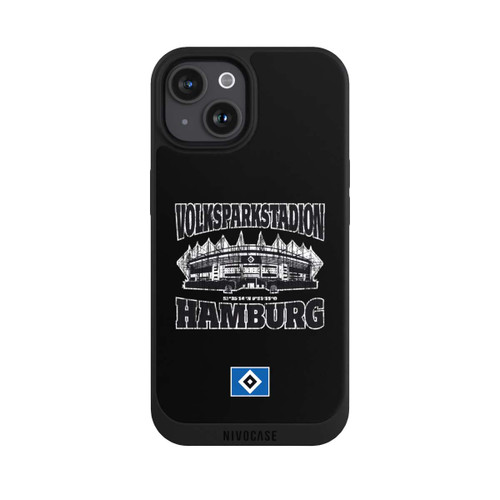 Apple iPhone 15 NIVOpure HSV Volksparkstadion Schwarz