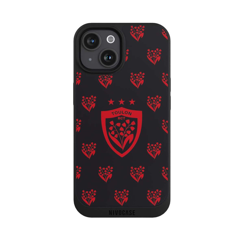 iPhone 15 NIVOpure Maiglöckchen Pattern Rot RCT
