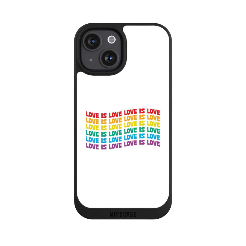 iPhone 15 NIVOpure Love is Love Flag