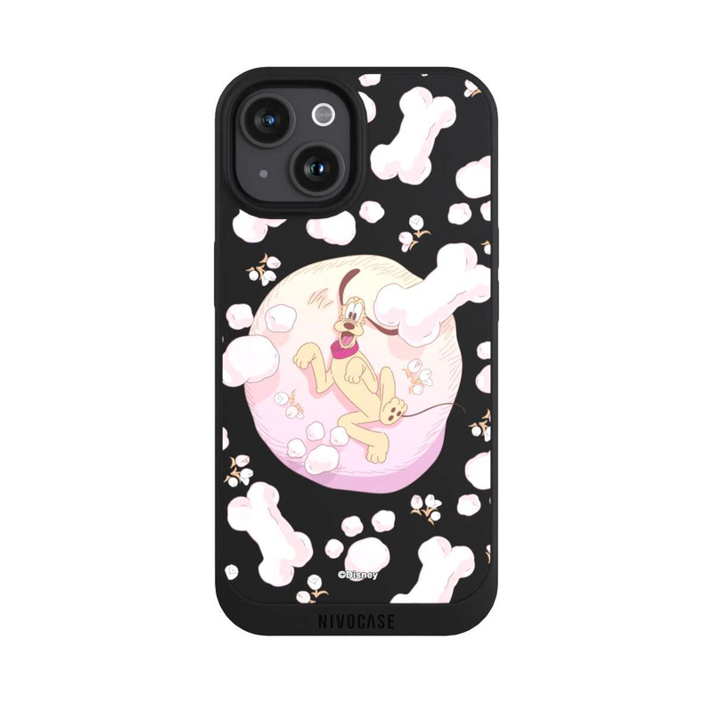 iPhone 15 NIVOpure Pluto Pink Transparent